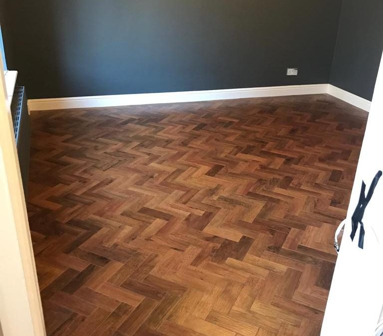 Reception in Herringbone, LVT